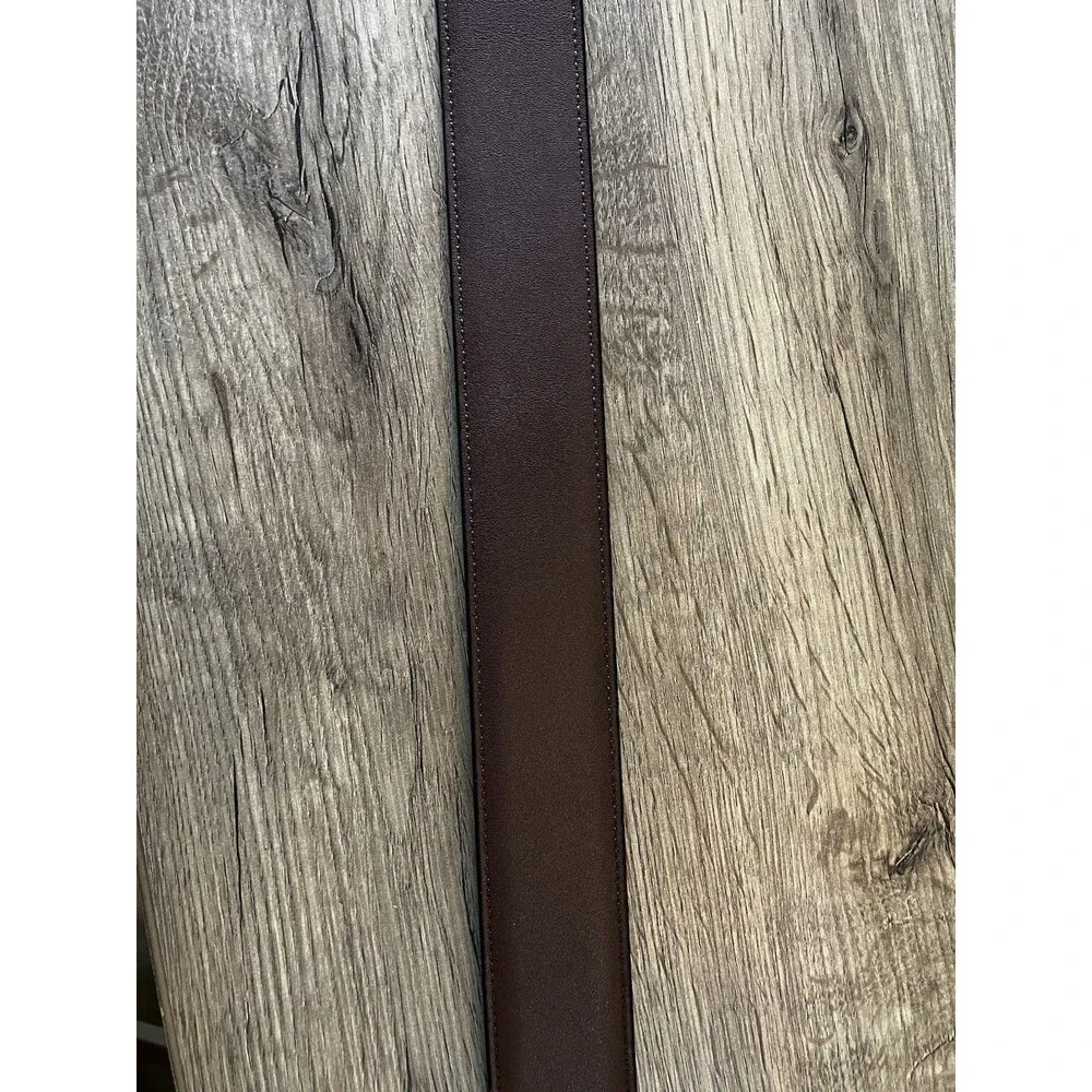Roundtree & Yorke Black Full Grain Cowhide Dress Belt - Men's Size 44/110